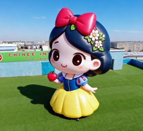 Cartoon3-249 Princesa Branca de Neve Personagem Inflável