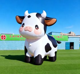 Cartoon3-256 Modelo Inflável de Vaca Adorável