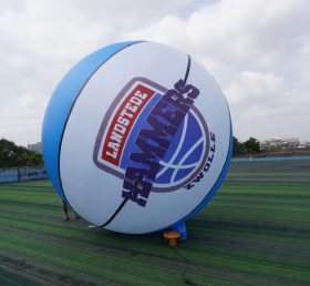 B2-24B Balão Inflável em Forma de Bola de Basquete