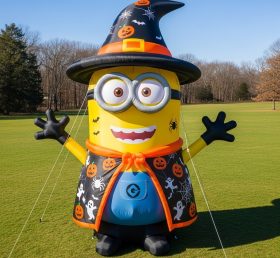 Cartoon3-261 Minions Inflável de Halloween Desenhos Animados