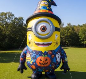 Cartoon3-269 Minions Inflável de Halloween