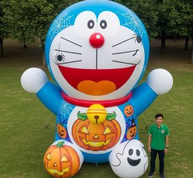 Cartoon3-275 Desenho Animado Inflável de Halloween do Doraemon
