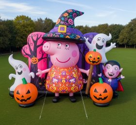 Cartoon3-294 Desenhos Infláveis de Halloween da Peppa Pig