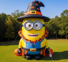 Cartoon3-317 Minions Infláveis de Halloween