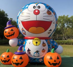 Cartoon3-319 Doraemon Halloween Infláveis de Desenhos Animados