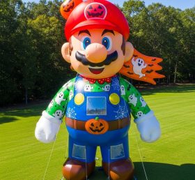 Cartoon3-320 Super Mario Inflável de Halloween Desenhos Animados