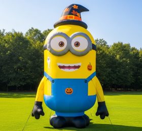 Cartoon3-331 Minions Inflável de Halloween Desenhos Animados