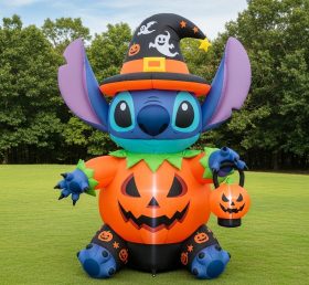 Cartoon3-334 Lilo & Stitch Inflável de Halloween Desenho Animado
