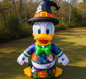 Cartoon3-335 Pato Donald Inflável de Halloween Desenhos Animados