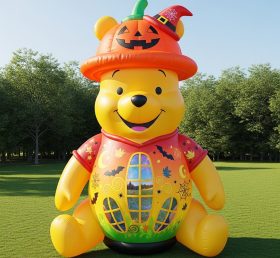 Cartoon3-336 Inflável de Halloween do Winnie the Pooh