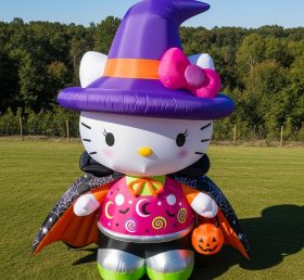 Cartoon3-346 Hello Kitty Inflável de Halloween Cartoon