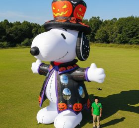 Cartoon3-353 Snoopy Halloween Inflável Cartoon