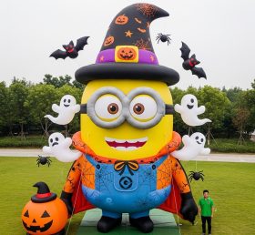 Cartoon3-374 Desenhos Animados Infláveis Minion de Halloween