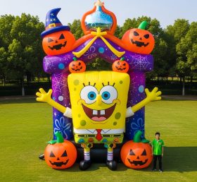 Cartoon3-381 Desenhos Animados Infláveis de Halloween do Bob Esponja