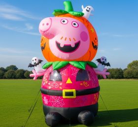 Cartoon3-383 Peppa Pig Inflável de Halloween Desenho Animado