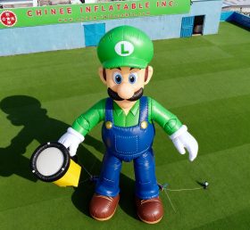 Cartoon3-445 Super Mario Luigi Inflável Cartoon