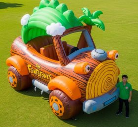 Cartoon3-451 Modelo Inflável de Carro dos Flintstones