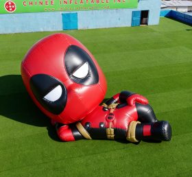 Cartoon3-493 Deadpool Inflável Desenho Animado