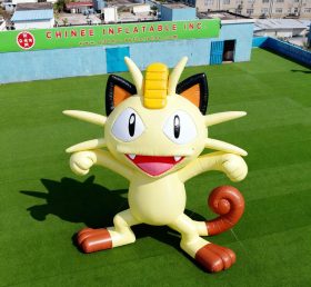 Cartoon3-499 Pokémon Meowth Inflável Cartoon