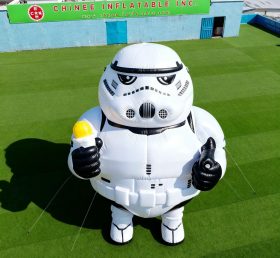 Cartoon3-502 Desenhos Animados Infláveis de Star Wars Stormtrooper