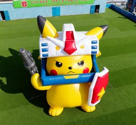 Cartoon3-520 Desenhos Infláveis de Pikachu Estilo Gundam