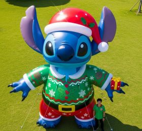Cartoon3-539 Lilo & Stitch Inflável de Natal Desenhos Animados
