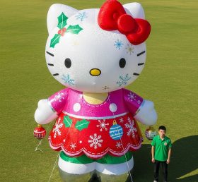Cartoon3-544 Desenhos Animados Infláveis de Natal Hello Kitty