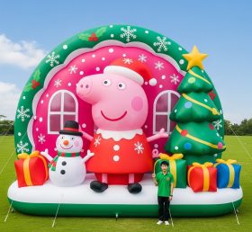 Cartoon3-555 Desenhos Infláveis de Natal da Peppa Pig