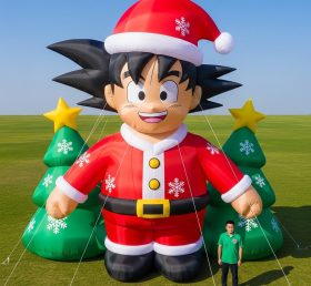 Cartoon3-575 Desenhos Animados Infláveis de Papai Noel Dragon Ball