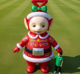 Cartoon3-591 Teletubbies de Natal Infláveis de Desenhos Animados