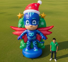 Cartoon3-594 PJ Masks Inflável de Natal Desenho Animado