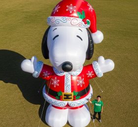 Cartoon3-604 Inflável de Natal do Snoopy