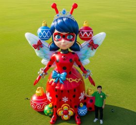 Cartoon3-607 Tema de Ladybug Miraculous Desenhos Infláveis