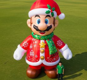 Cartoon3-636 Super Mario Inflável de Natal de Desenhos Animados