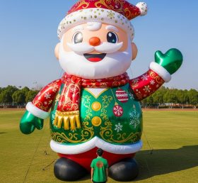Cartoon3-652 Boneco Inflável do Papai Noel