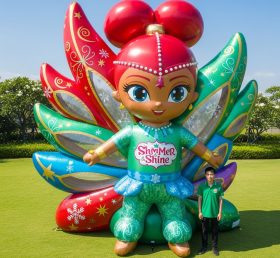 Cartoon3-672 Desenhos Animados Infláveis Shimmer & Shine
