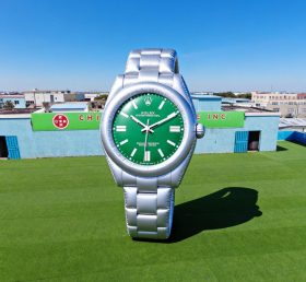 Cartoon3-722 Modelo Inflável de Relógio de Pulso Rolex Submariner Verde