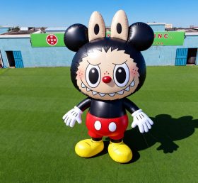 Cartoon3-724 Pop Mart Labubu Tema Mickey Mouse Desenhos Animados Infláveis