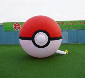 Cartoon3-482 Modelo Inflável de Bola Poké Pokémon