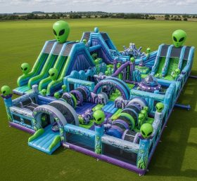 GF2-338 Parque Inflável Tema Alienígena