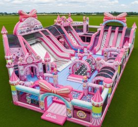GF2-344 Parque Inflável Tema Barbie