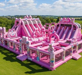 GF2-349 Parque Inflável Tema Barbie
