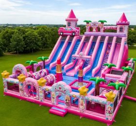 GF2-350 Parque Inflável Tema Barbie