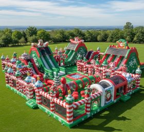 GF2-359 Parque Inflável com Tema de Natal
