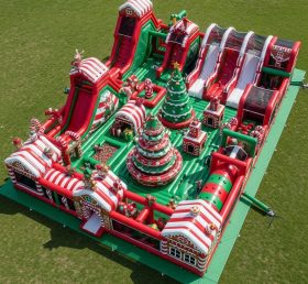GF2-362 Parque Inflável com Tema de Natal
