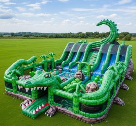 GF2-371 Parque Inflável com Tema de Crocodilo