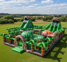 GF2-374 Parque Inflável com Tema de Dinossauro
