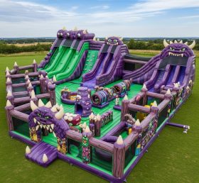 GF2-436 Parque Inflável com Tema de Monstro