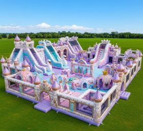 GF2-451 Parque Inflável com Tema de Festas de Princesa