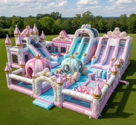 GF2-452 Parque Inflável com Tema de Festas de Princesa